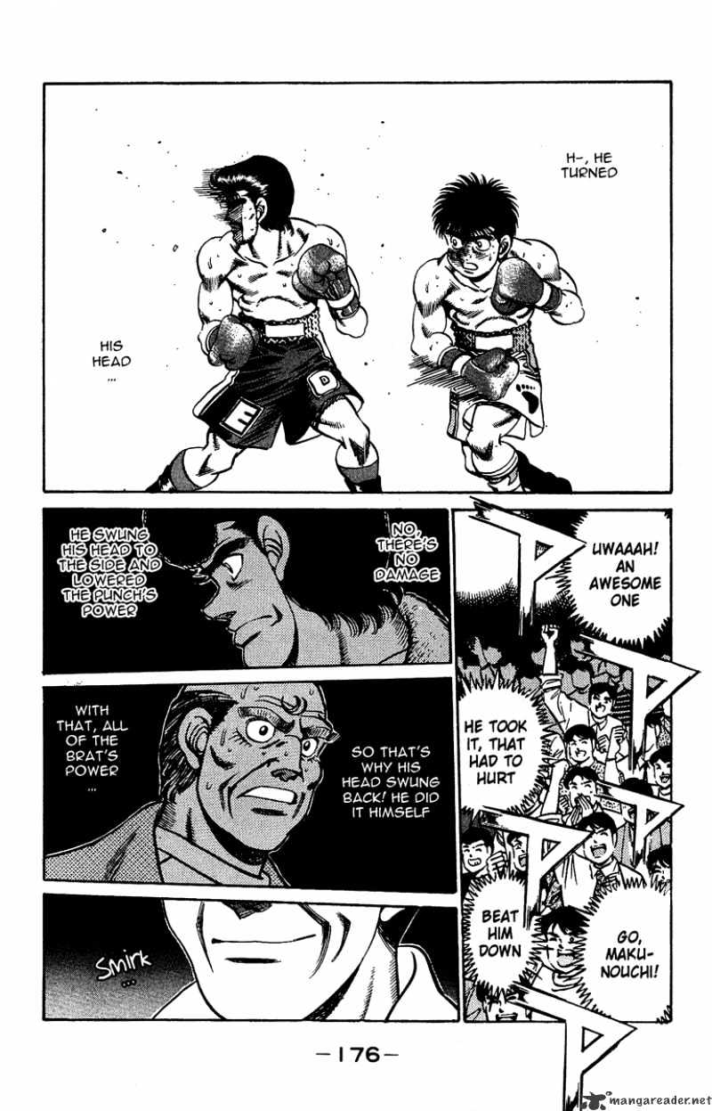 Hajime no Ippo: Fighting Spirit, Chapter 187 image 16